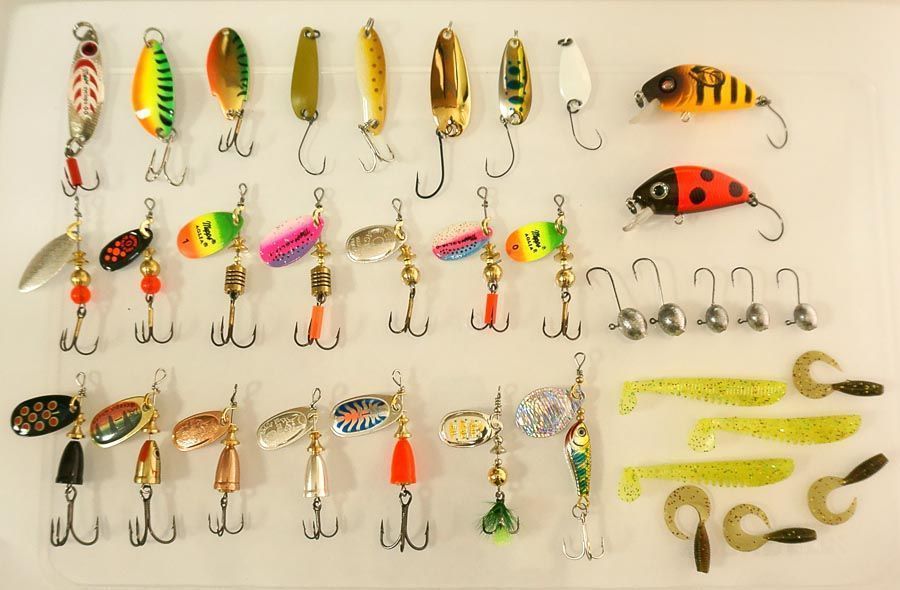 Batang pemintal ultralight - umpan