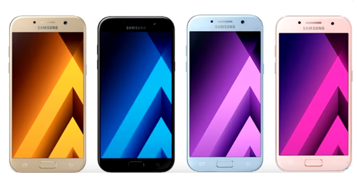 A5 اسمارٹ فون کے مختلف ماڈلز (2017)