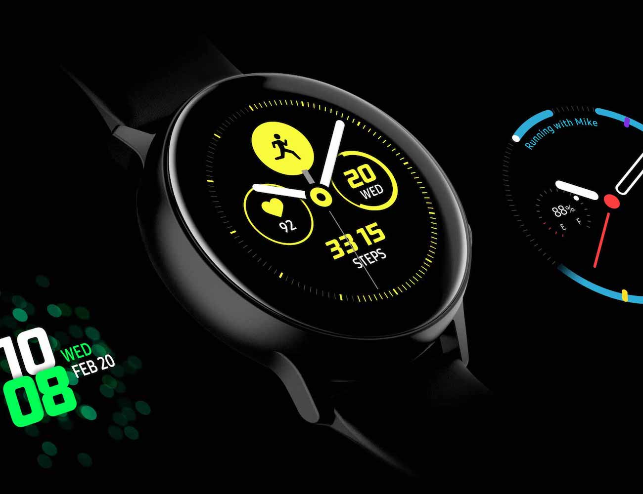 سمارٹ گھڑیاں Samsung Galaxy Watch Active - فوائد اور نقصانات