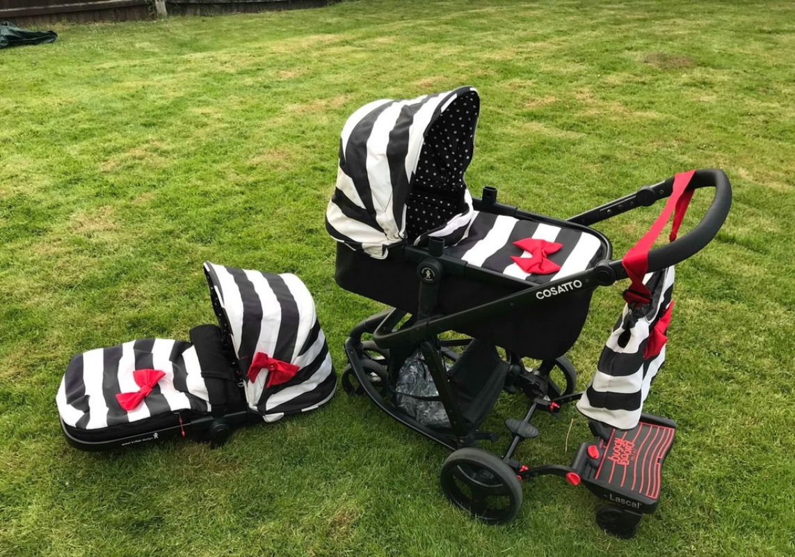 Review kereta dorong bayi Costatto Giggle 2 (2 in 1)