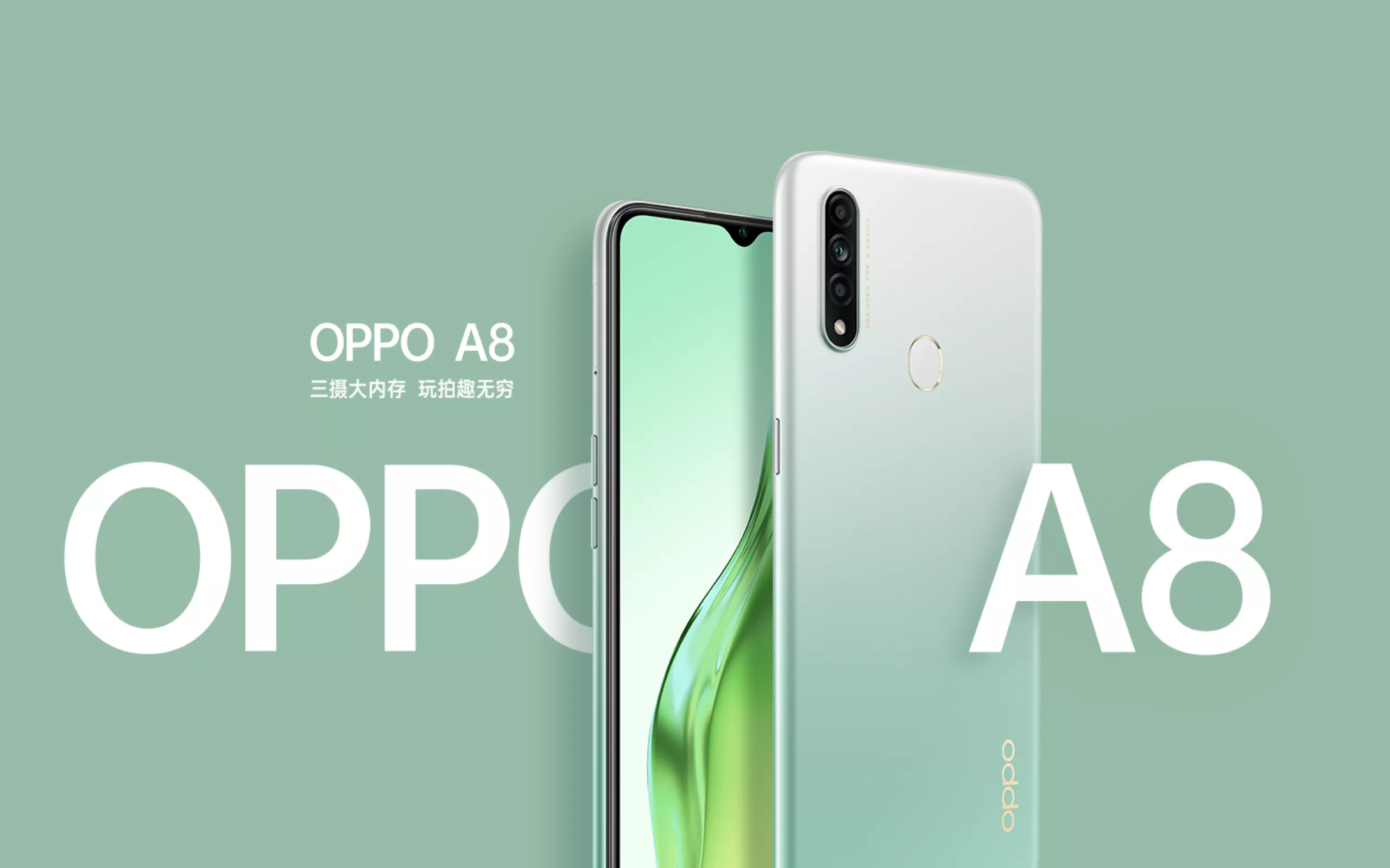 Review smartphone Oppo A8 dengan ciri-ciri utama