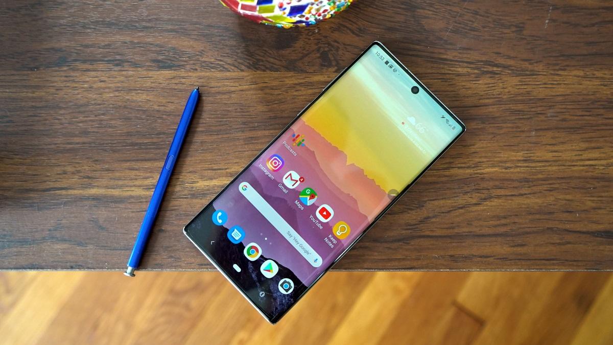سمارٹ فون Samsung Galaxy Note10 Lite کا جائزہ
