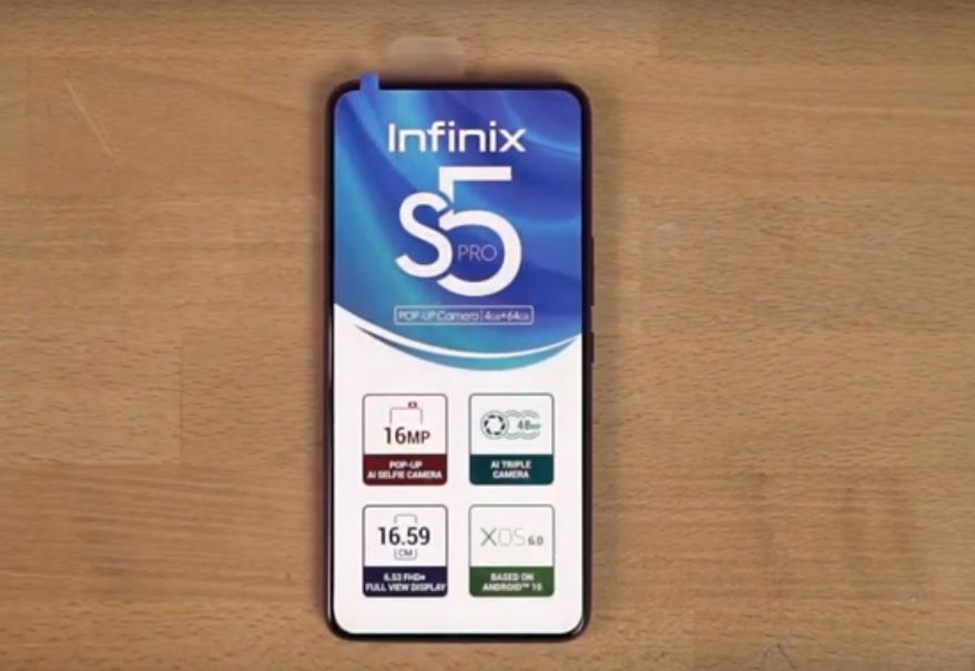 Sekilas tentang smartphone Infinix S5 Pro dengan karakteristik utama