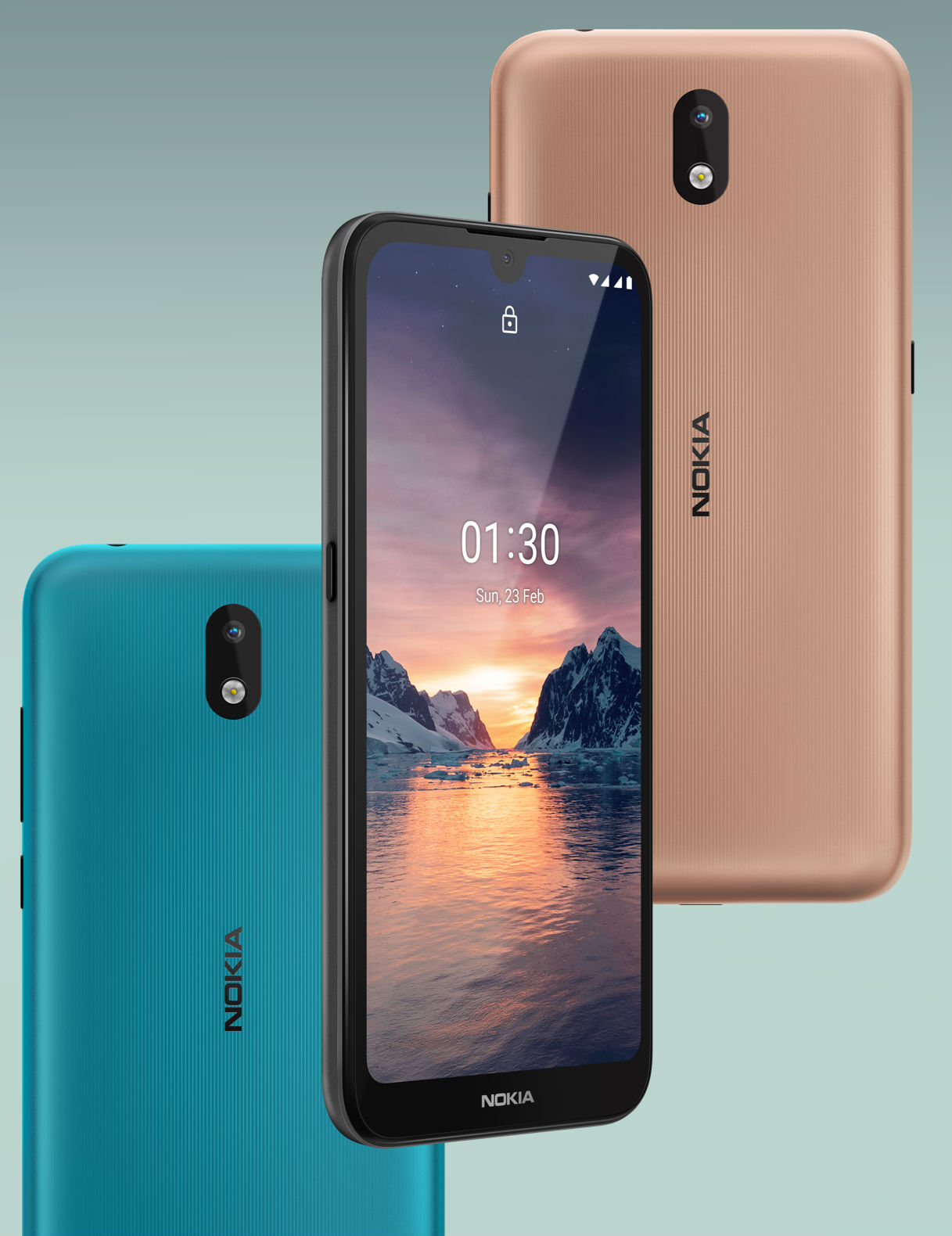 Ikhtisar smartphone Nokia 1.3 dengan fitur-fitur utama