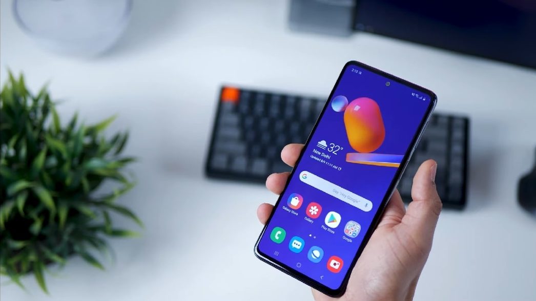 Visão geral do smartphone Samsung Galaxy M31s com os principais recursos